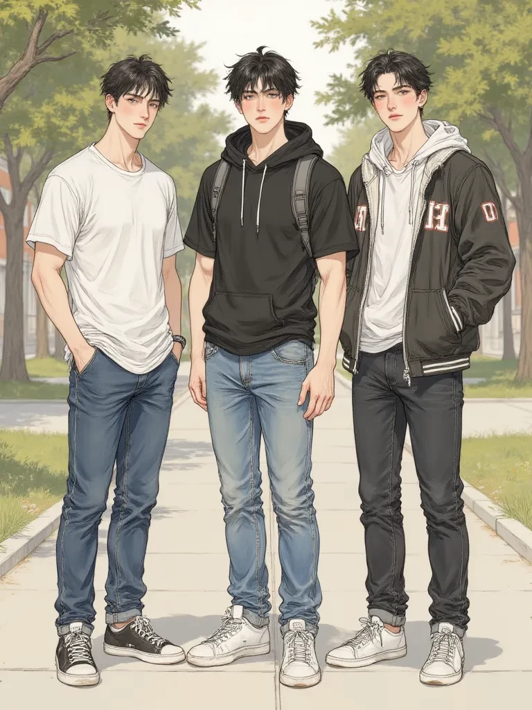 The Aleksandra Triplets: Nathan, Ethan, and Mathan thumbnail