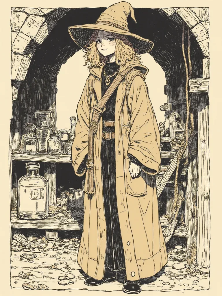 Althaea Misfire, the clumsiest witch in Hellawell thumbnail