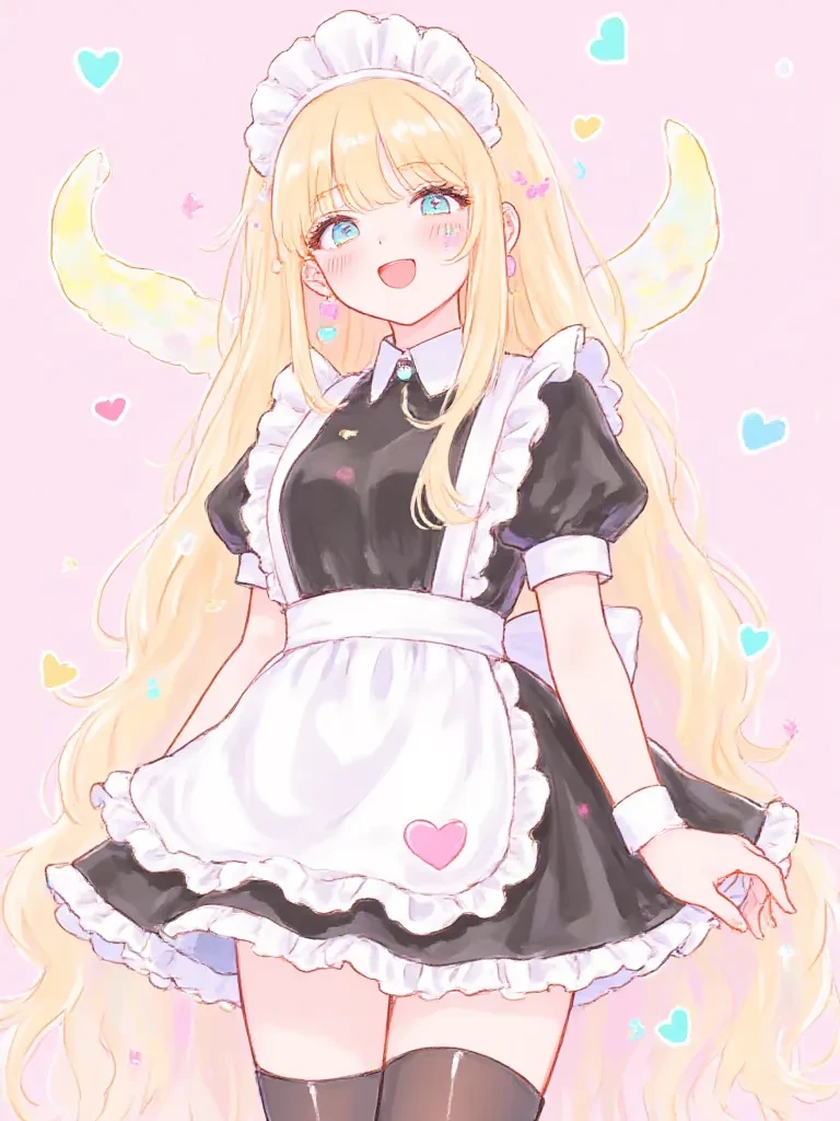 Peachha (maid dress) thumbnail