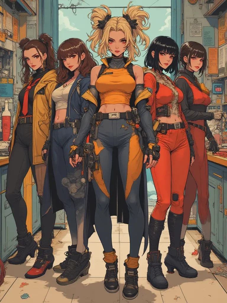 The Perfection Quintet (Katie, Luna, Lisa, Sarah, Maya) thumbnail