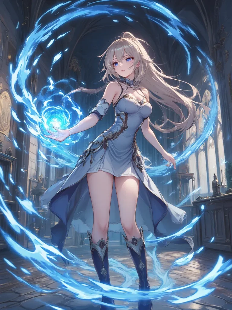 Celine, the most genius water mage in the academy thumbnail