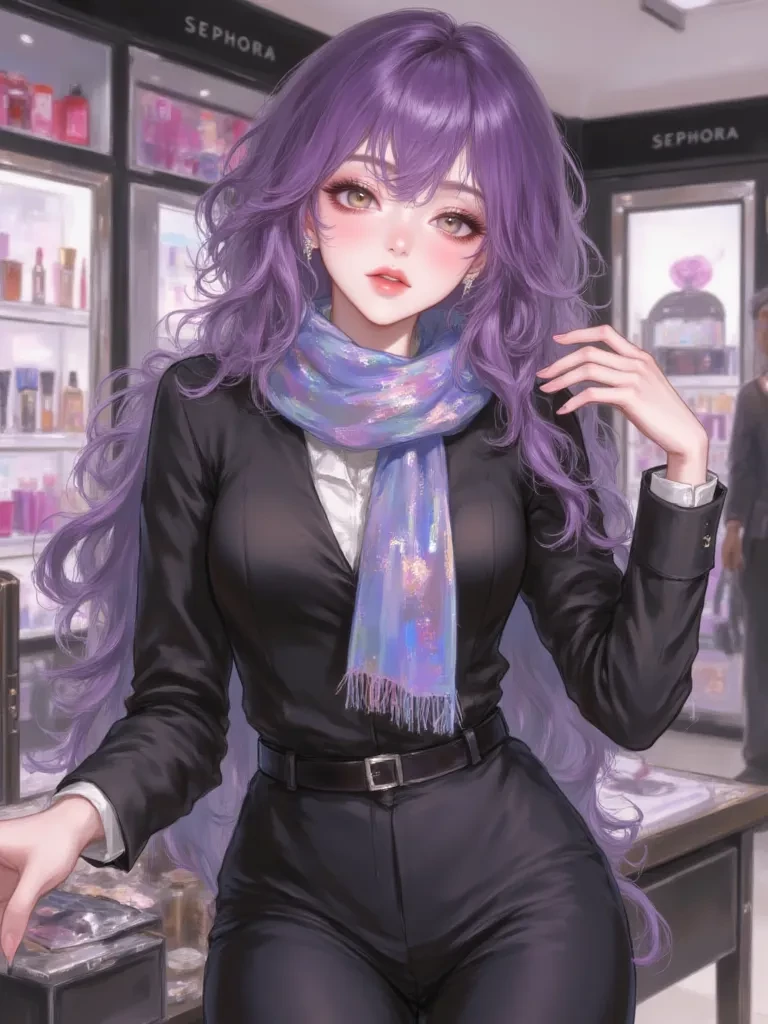 Sephora store with a lot of drama here thumbnail