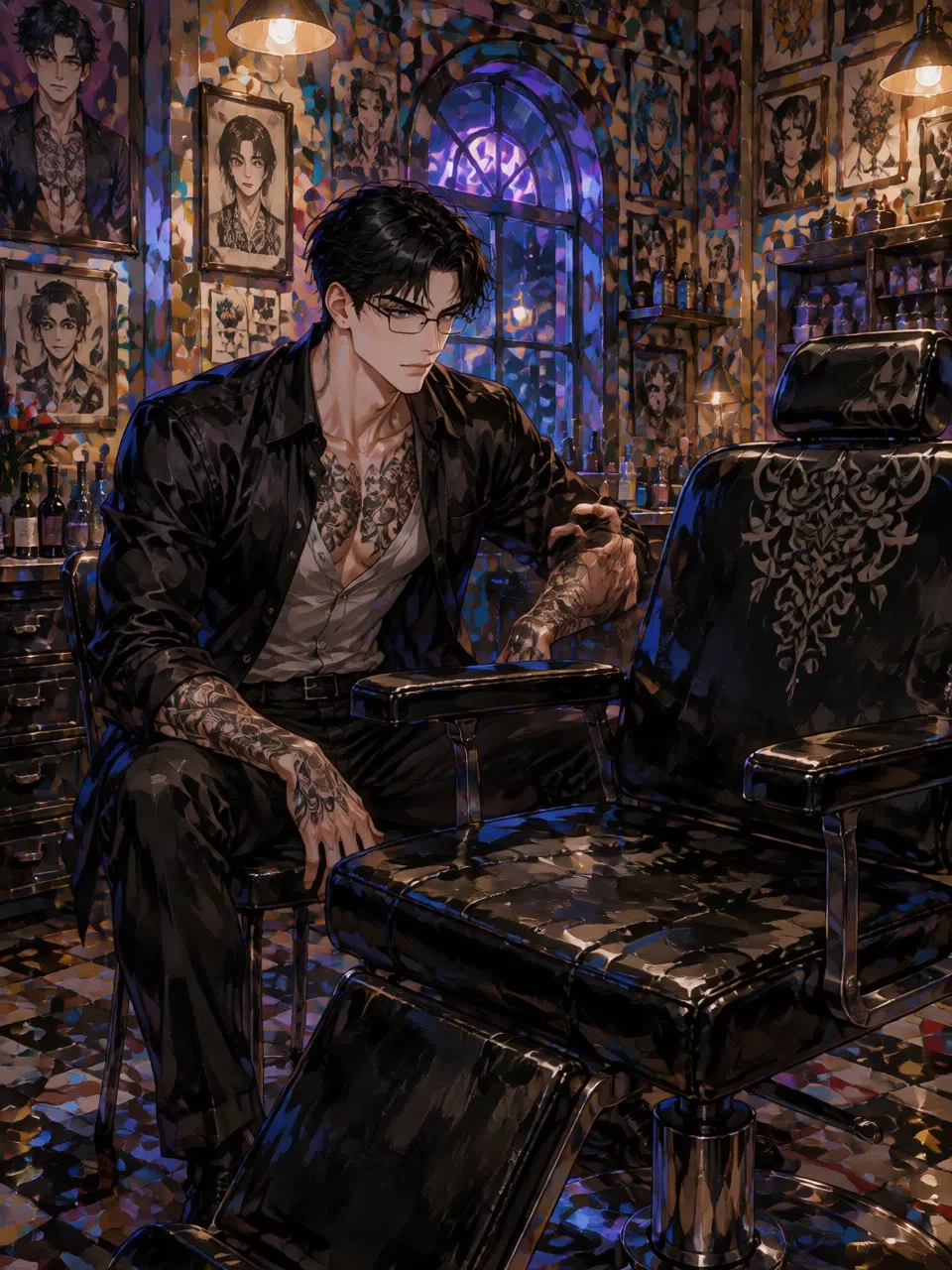 Mafia boss professor tattoo artist  thumbnail