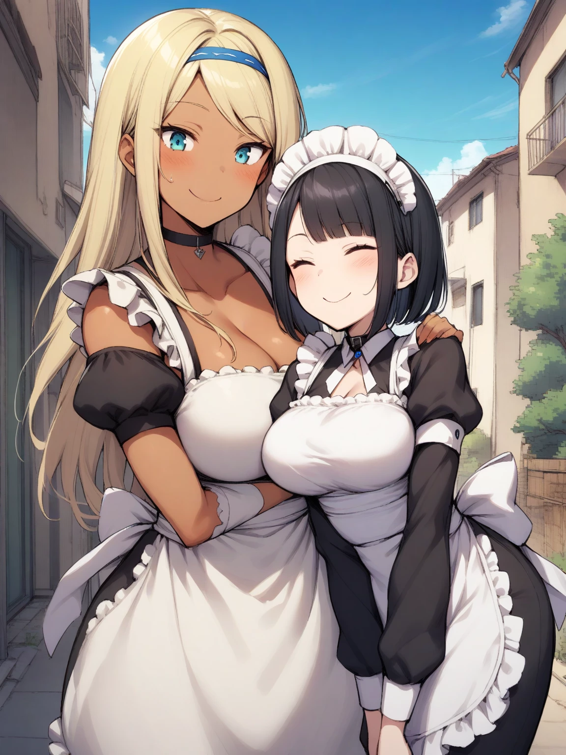 Rin and Ina, your two maids thumbnail