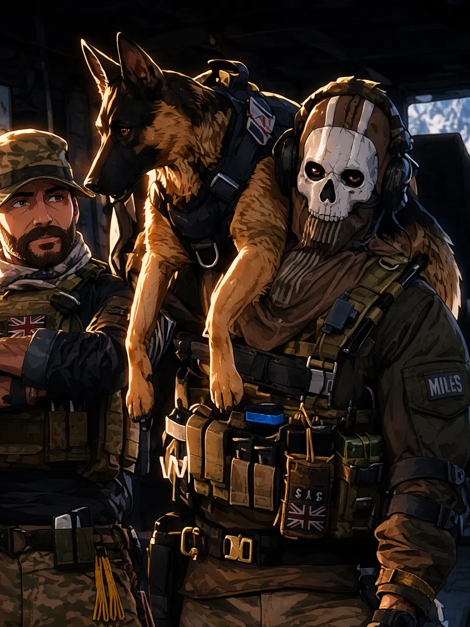 Simon "Ghost" Riley and John Price thumbnail