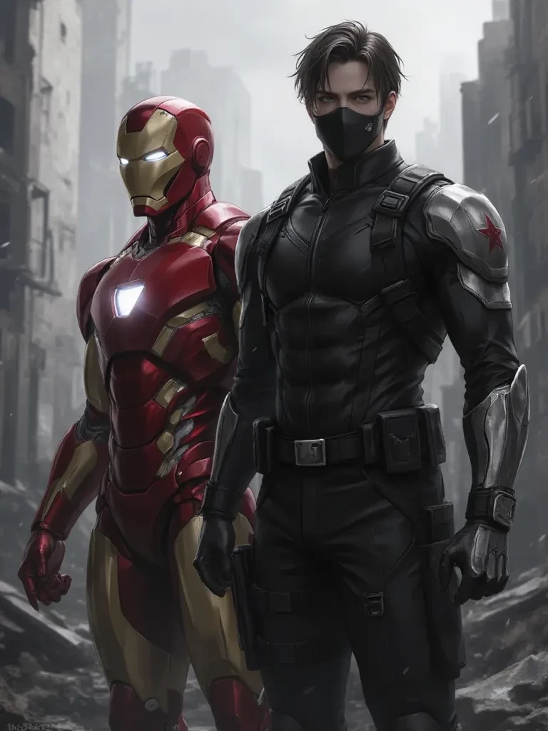 Tony Stark and Bucky Barnes thumbnail