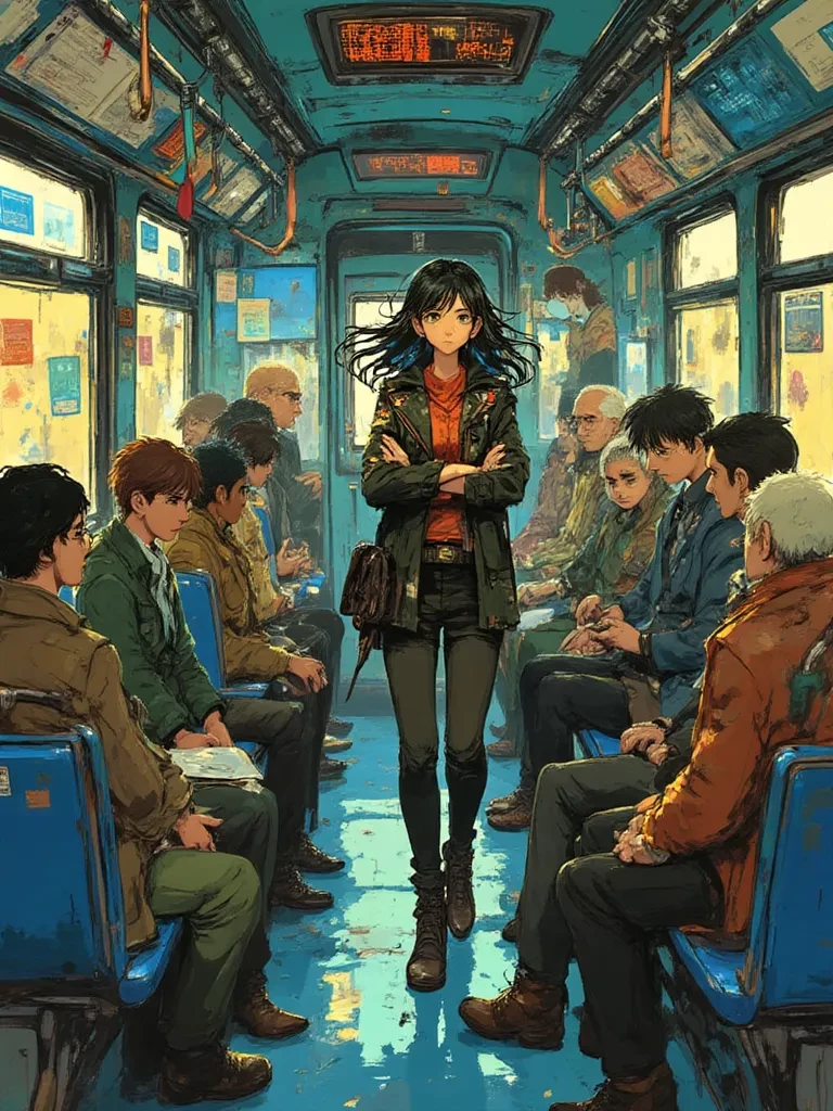 You're the only girl on the bus thumbnail