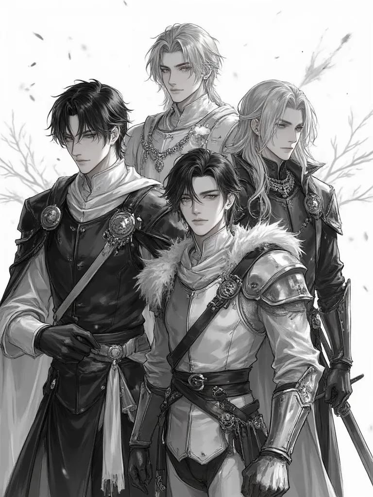 4 princes and 1 princess (walk throne 4) thumbnail