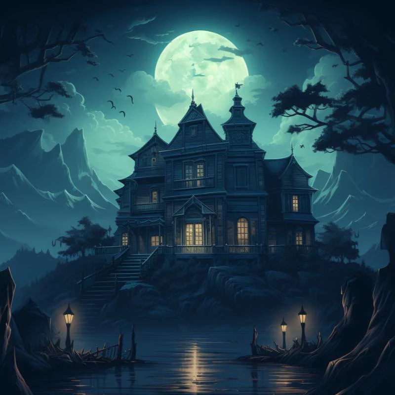 The Mysterious Mansion's cover