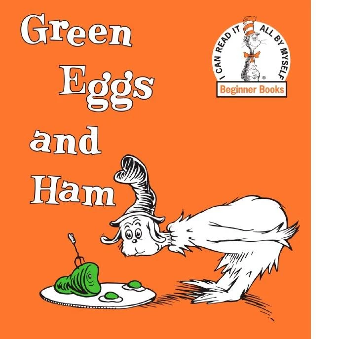 Green eggs and ham by - Dr. Sues's cover